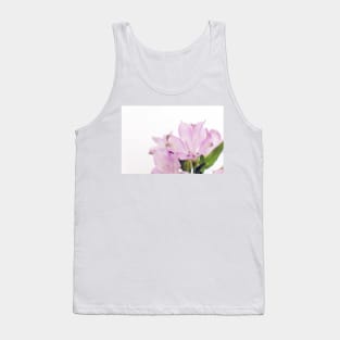 Beautiful blooming purple Peruvian Lily of the Incas or Alstroemeria aurea Tank Top